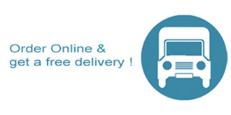 Order Online and get a free delivery !